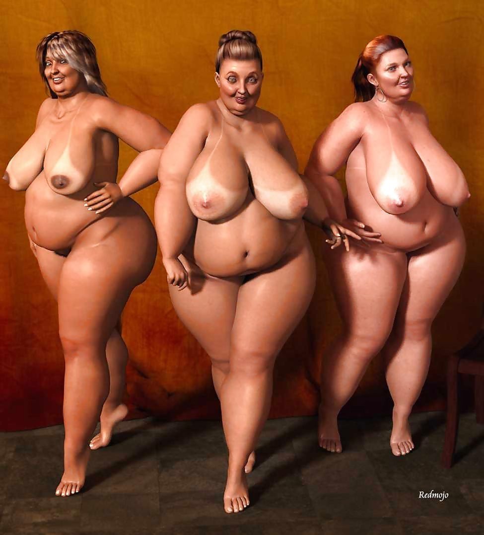 Голые толстые дамы фото