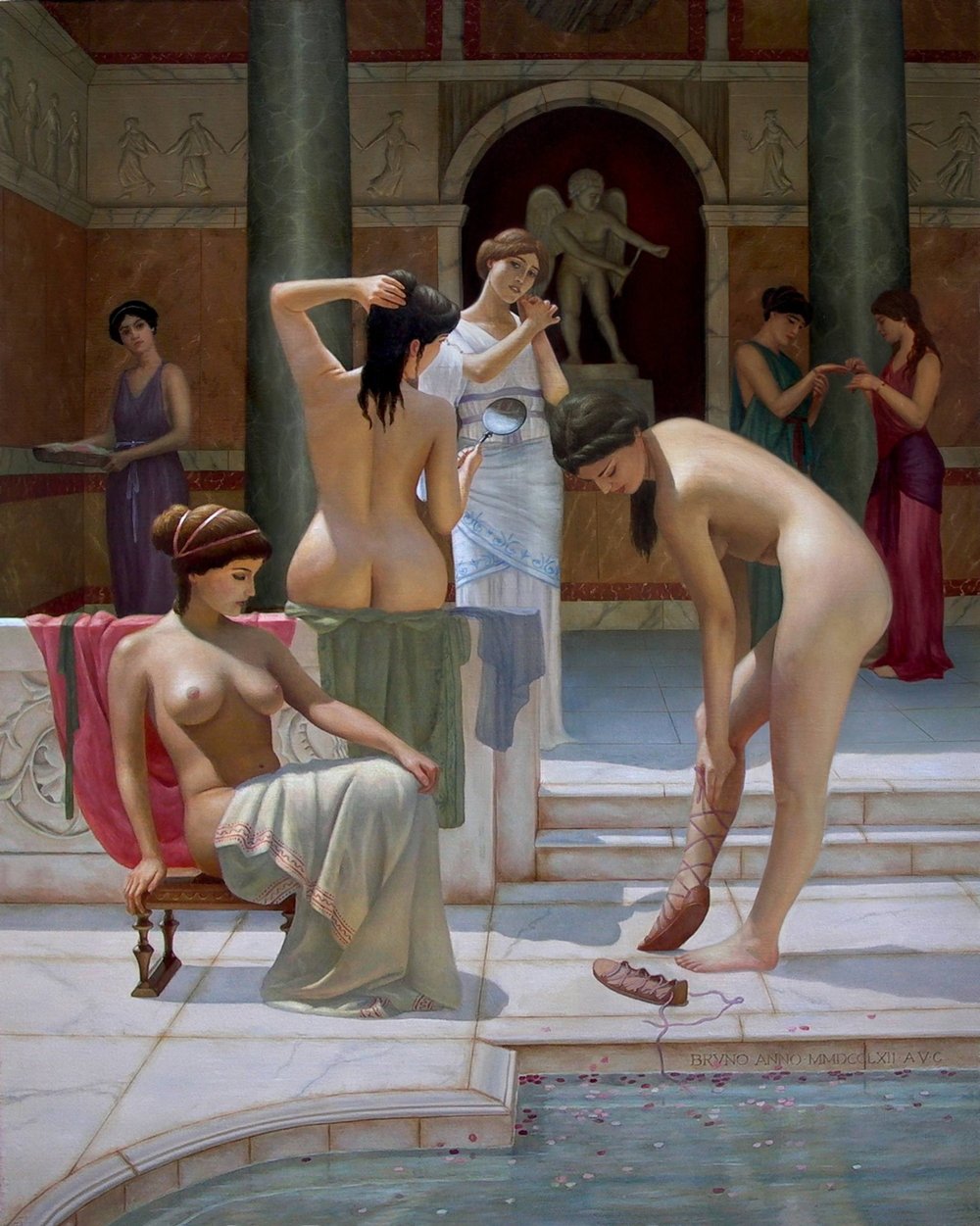 Nude women of the past