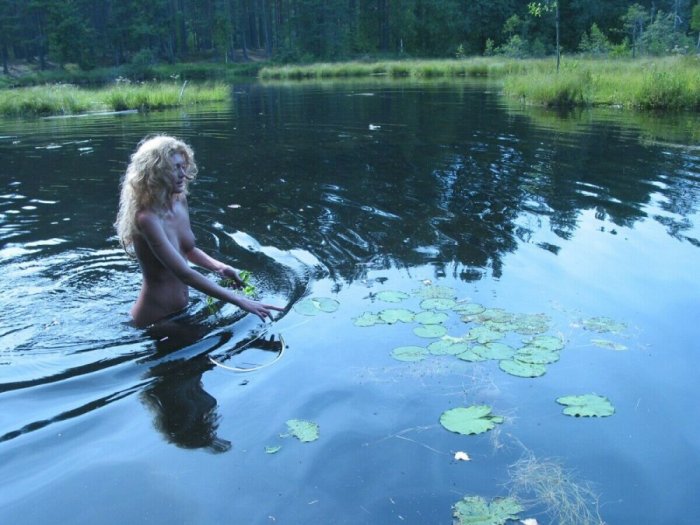 Эротика на природе