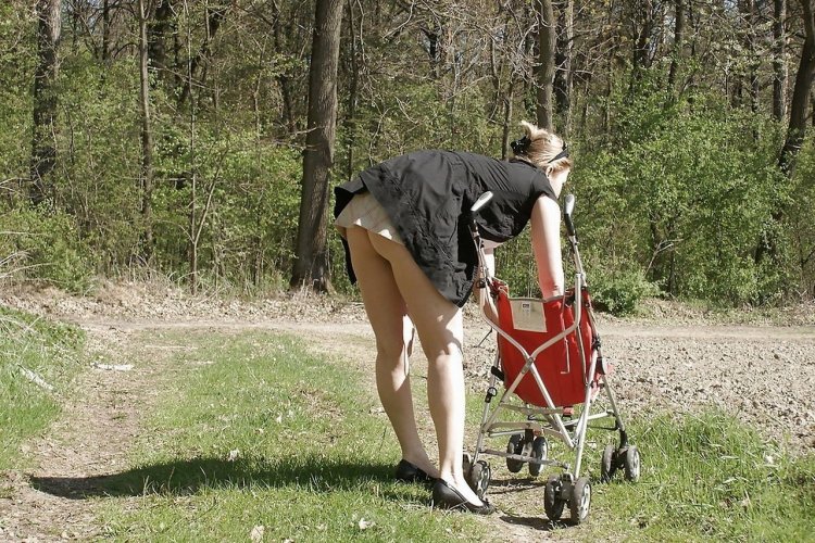 Мама без трусиков