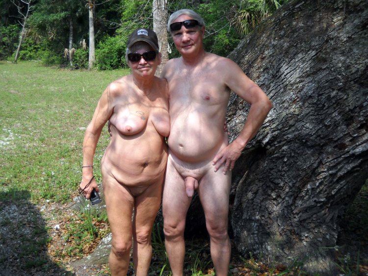 Nudist camp family