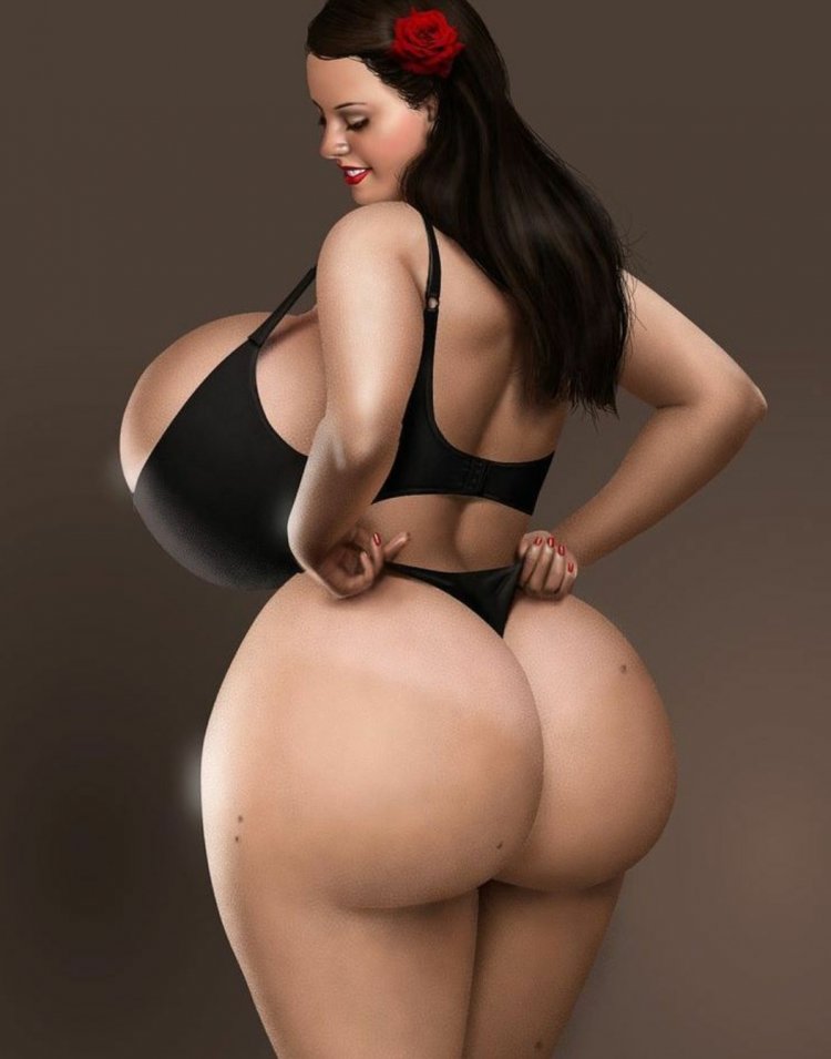 Очень большая задница