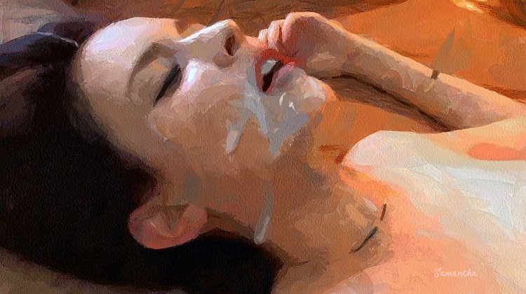 Кончает девушке на лицо