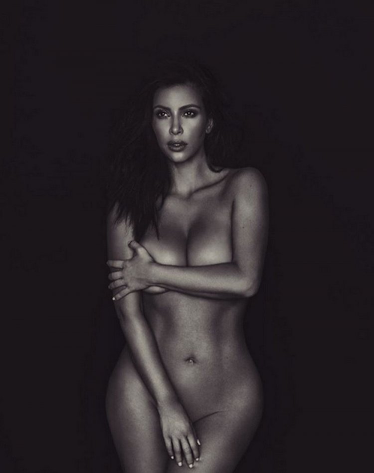 Ким кардашян kim kardashian голая