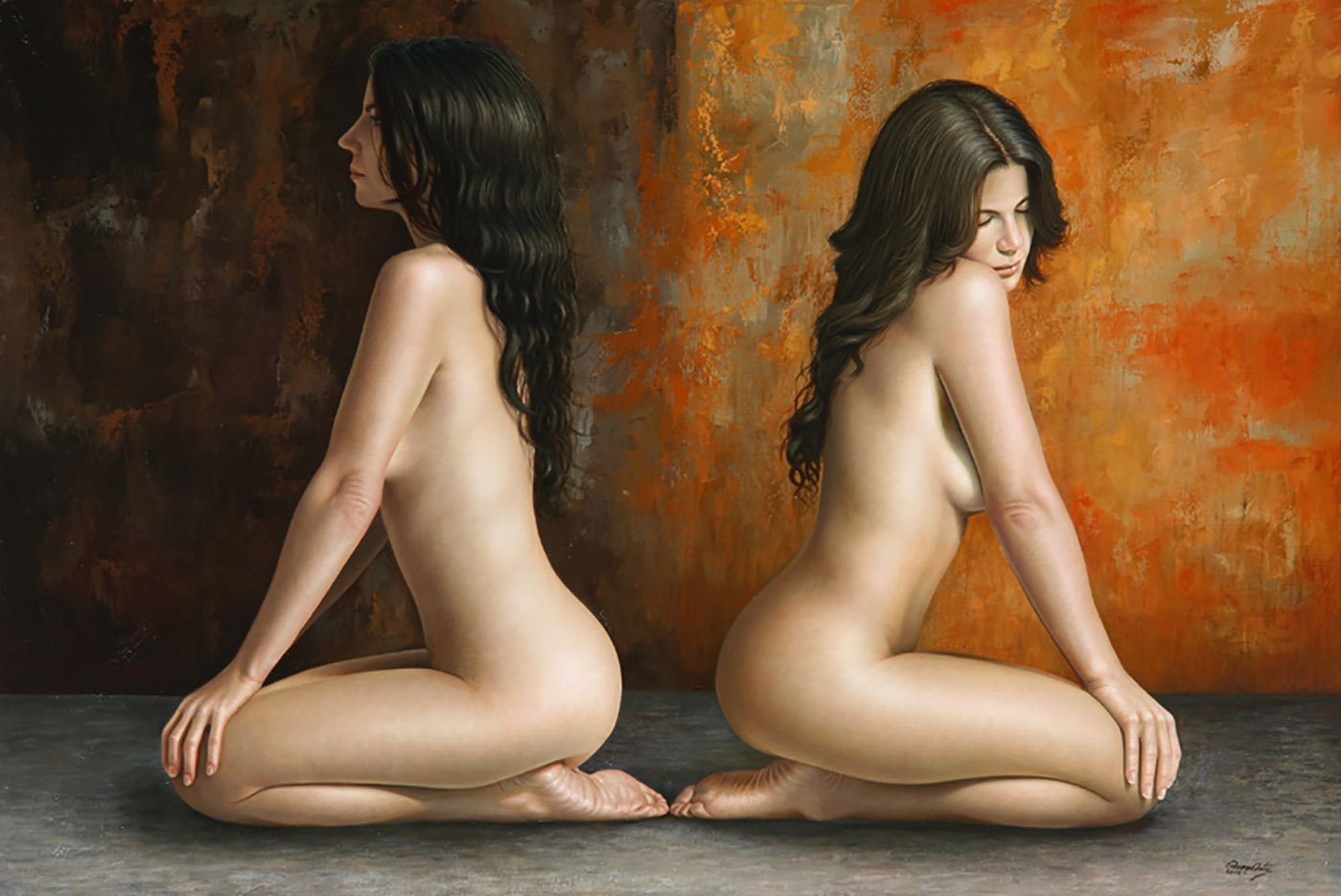 Портреты голых женщин (76 фото) .
