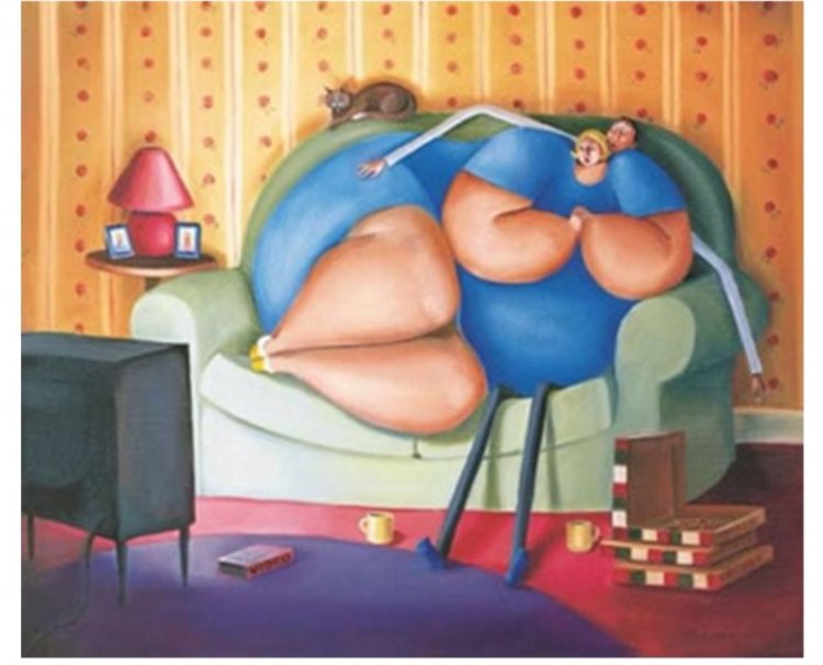 Прикольные толстушки рисунки