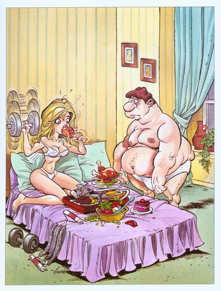 Смешные эротические карикатуры