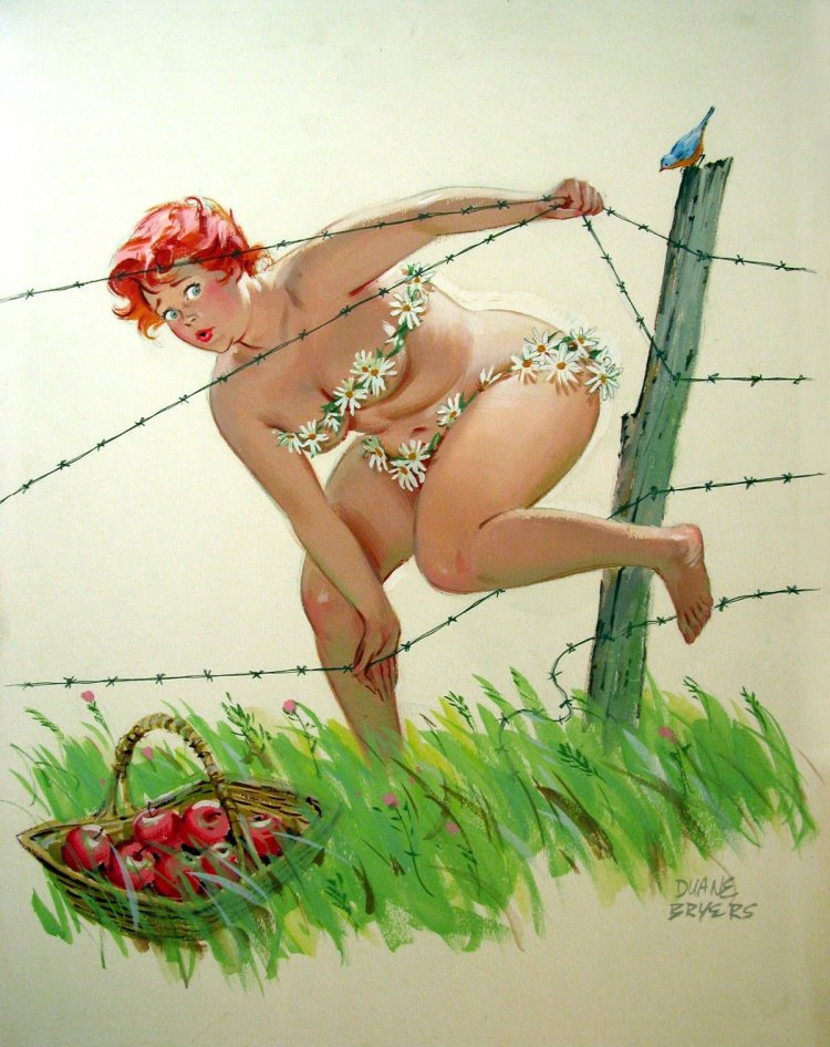 Рыжая толстушка Хильда