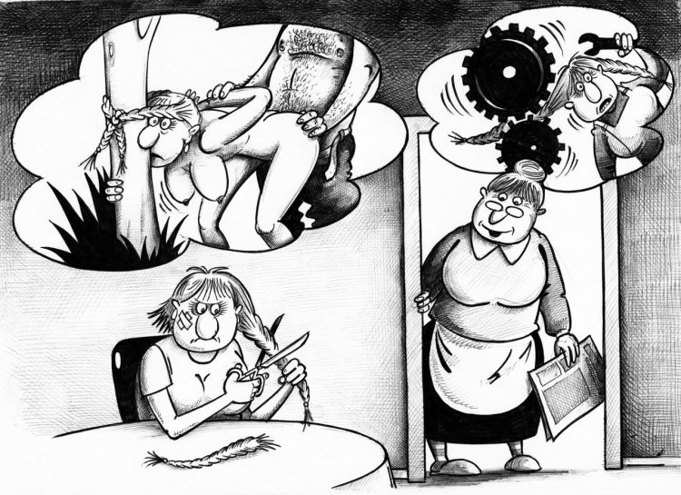 Смешные карикатуры на бдсм