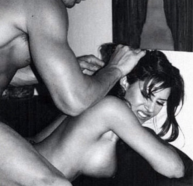 Жёсткий трах черно бел