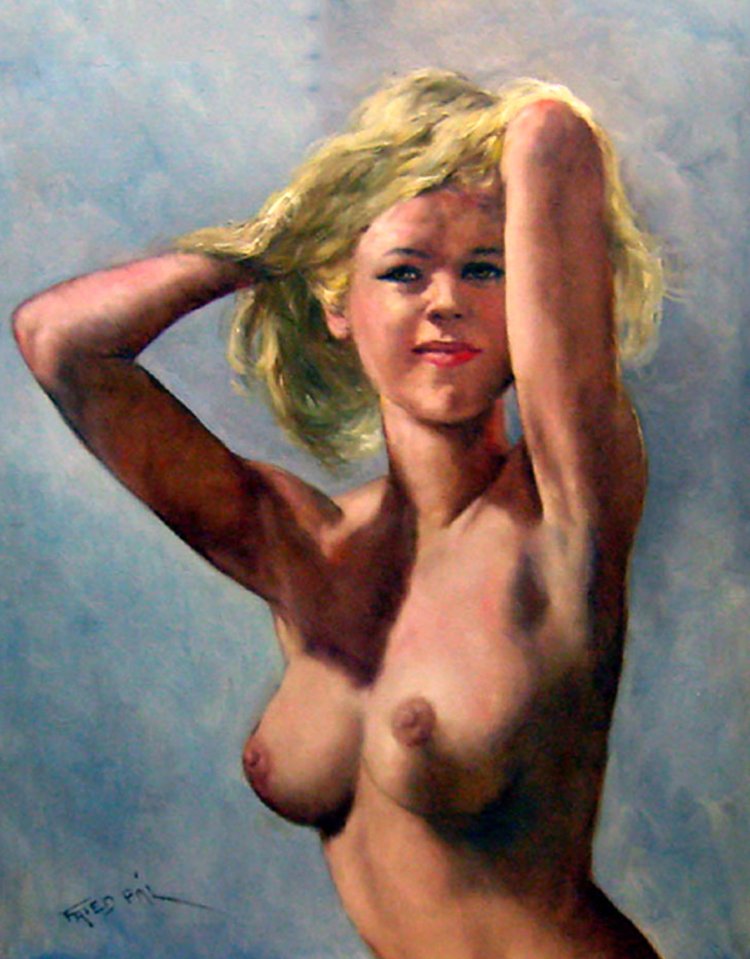 Eric Wallis художник ню