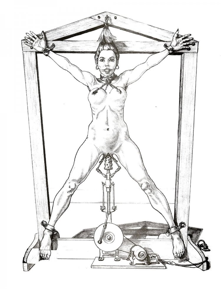 средневековые пытки голых женщин