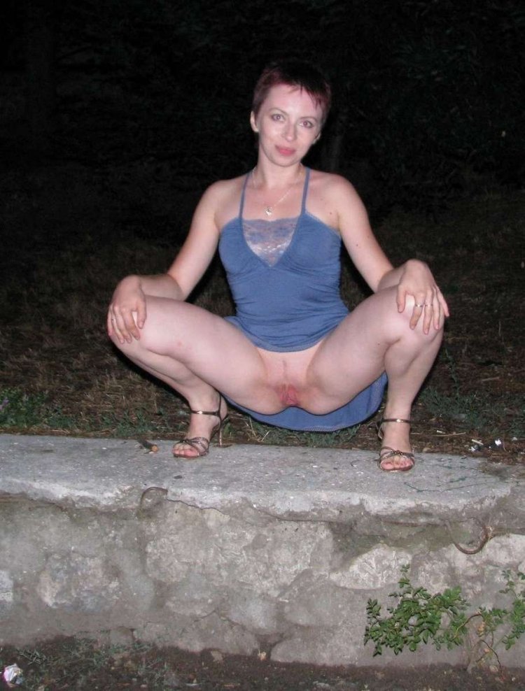 Русские жены без трусов