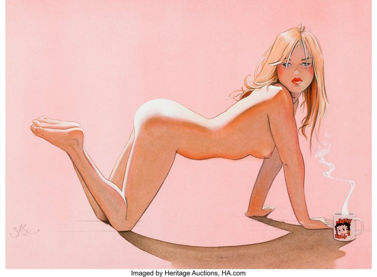 Эротические мультяшные девушки