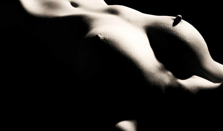 Макросъемка женского тела