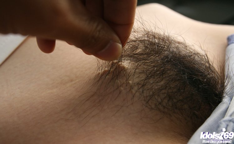 Красивые волосатые женские лобки