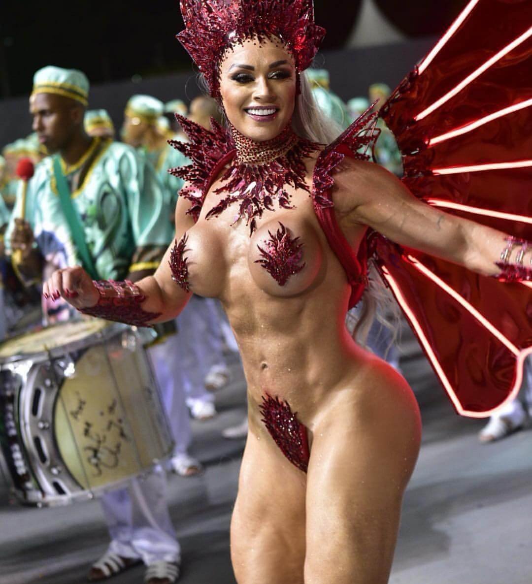 Голый карнавал Бразилия 1986.