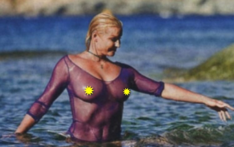 Голая Волочкова на шпагате