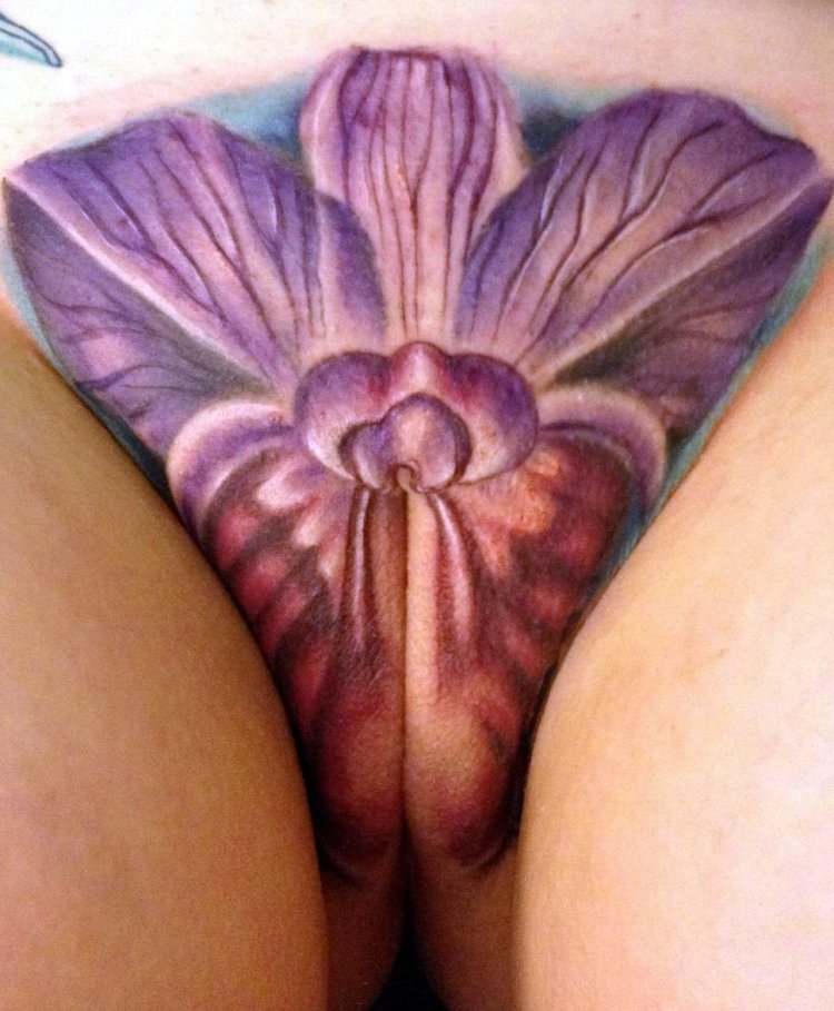 Интимный пирсинг у девушек