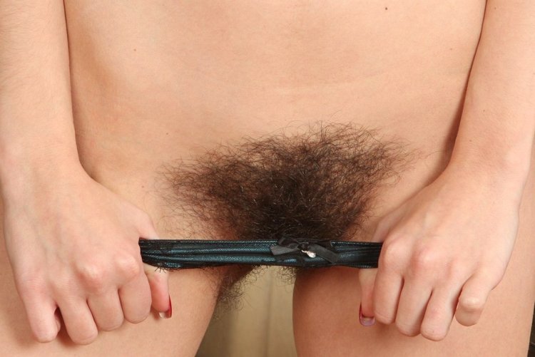 Подростковые волосики на лобке