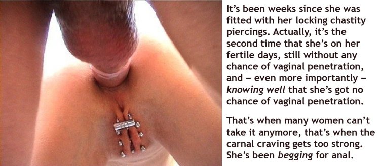 Экстремальный пирсинг вагины