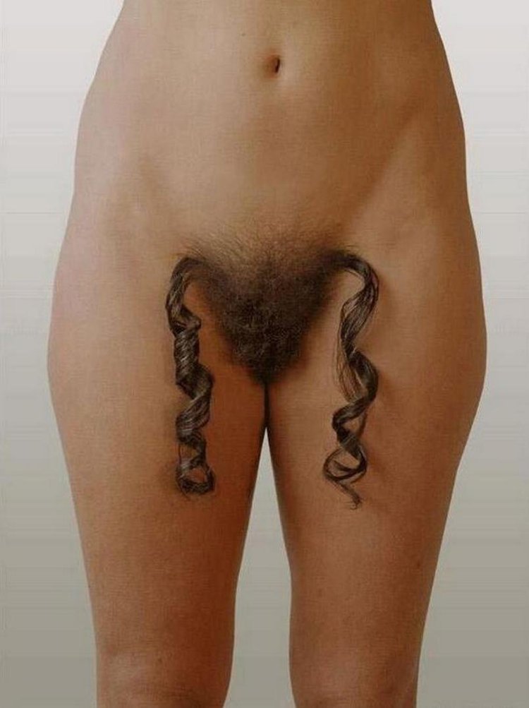 Забавные интимные стрижки