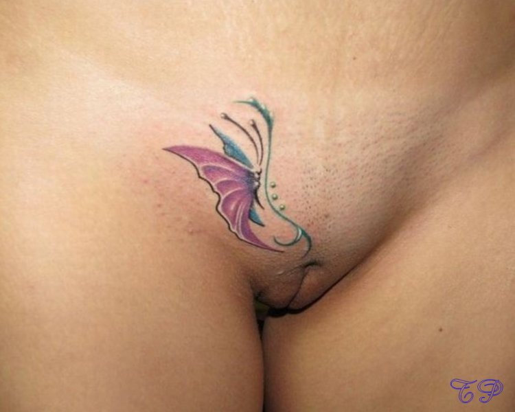 Женские интимные наколки