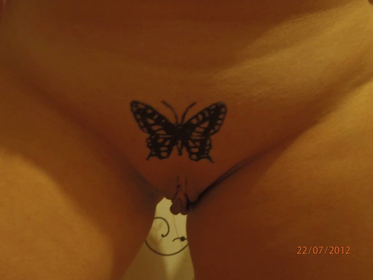 Интимная стрижка бабочка