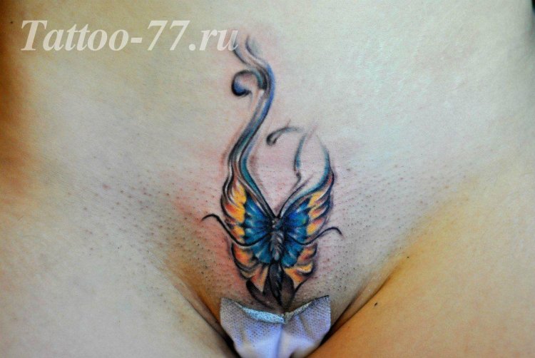 Татуировки и пирсинг на вагинах