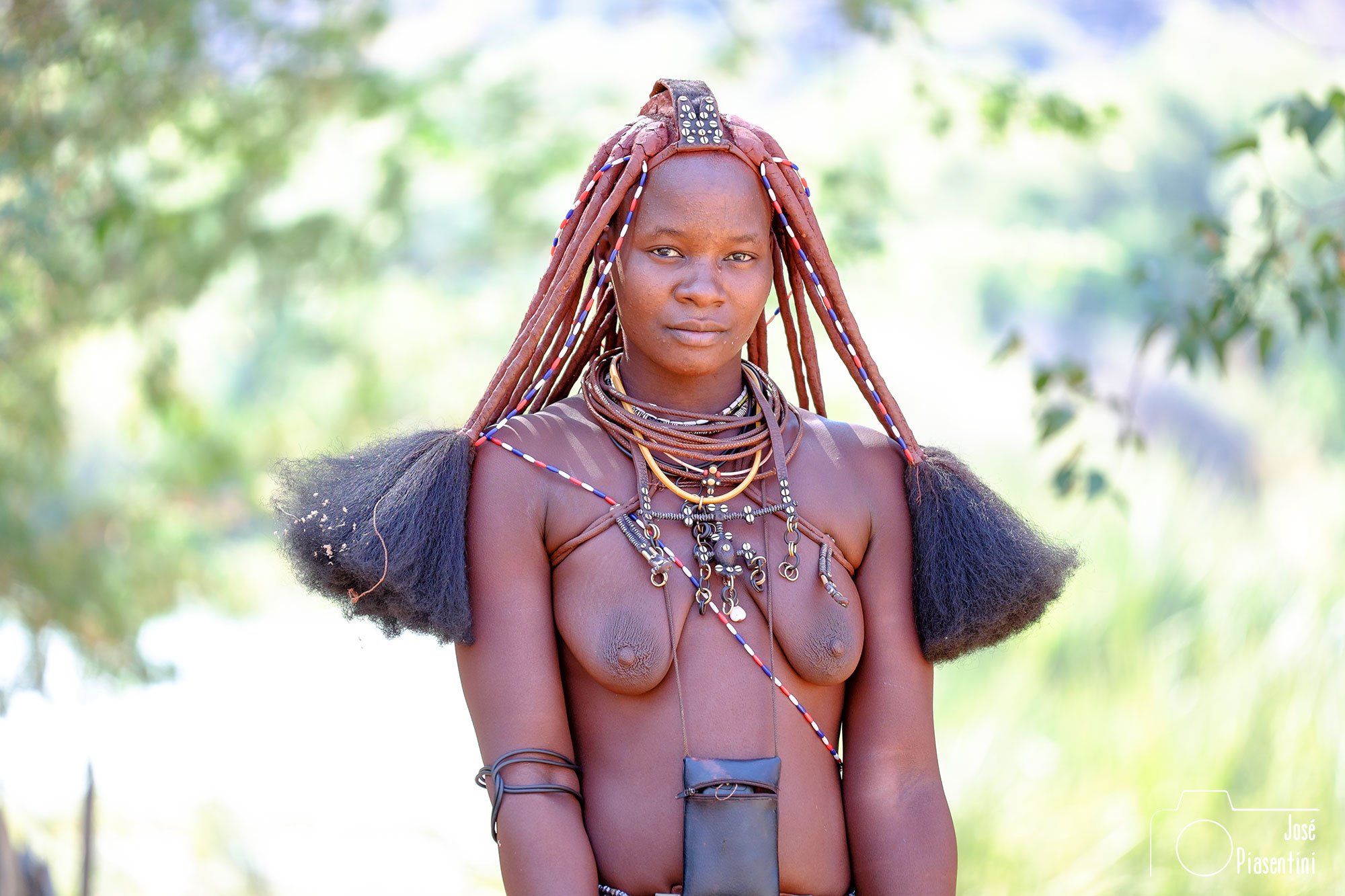 Племя Химба голые.