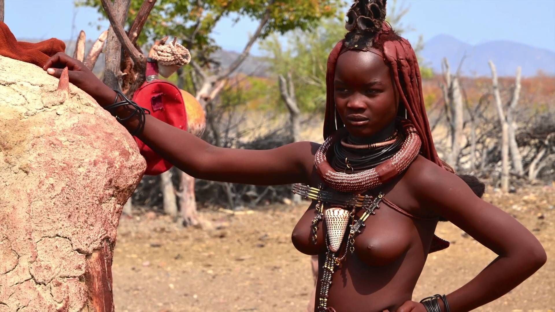 Племя Химба голые.