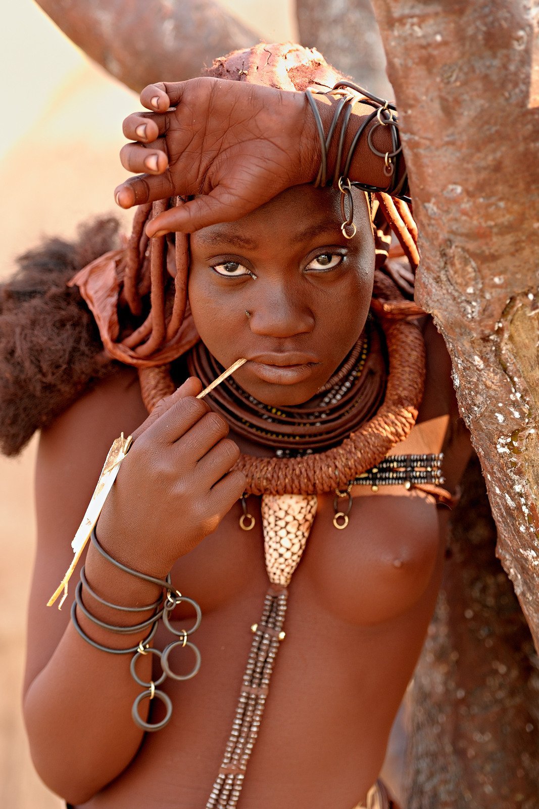 Химба Намибия девственницы.