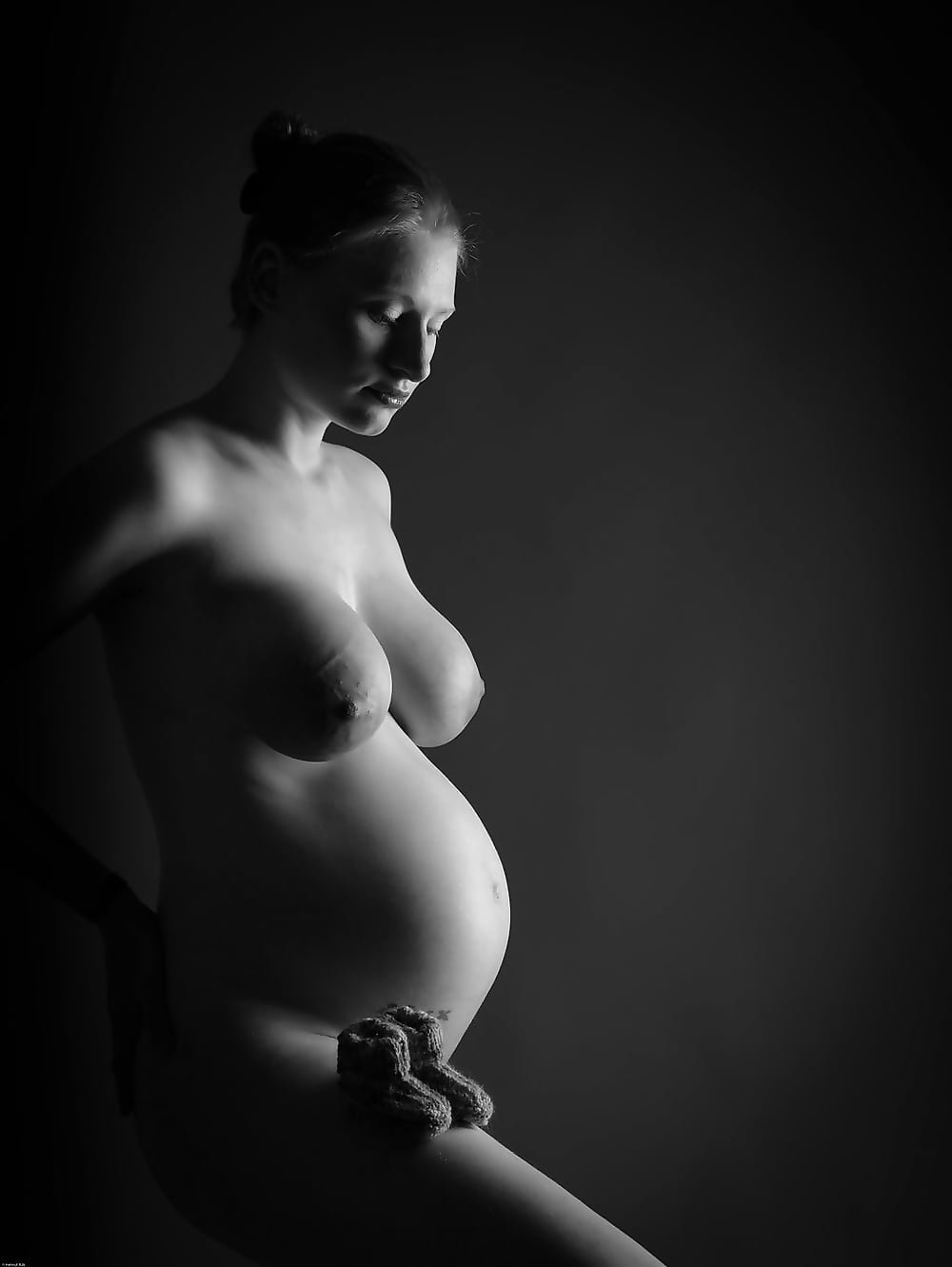 Фотосессия голых беременных.
