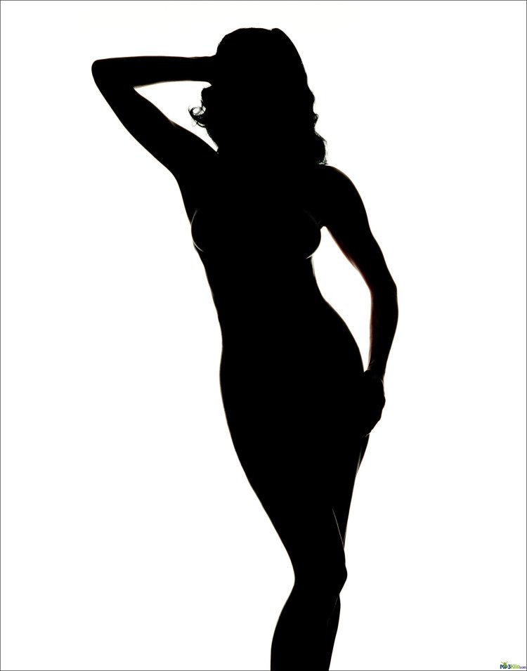 Силуэт девушки
