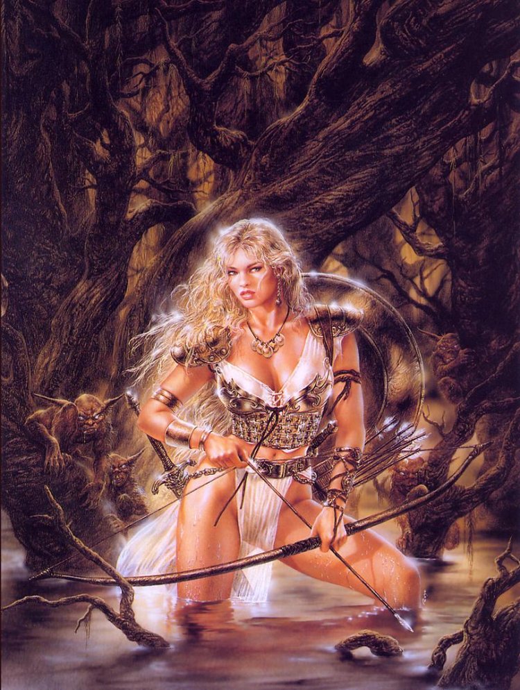 Девушки воины фэнтези бдсм