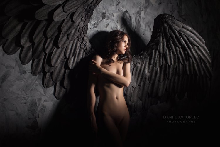 Голые ангелы фотосессия