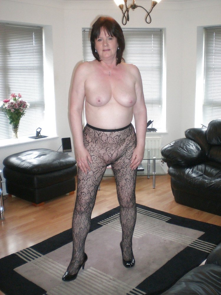 Толстые зрелые в колготках