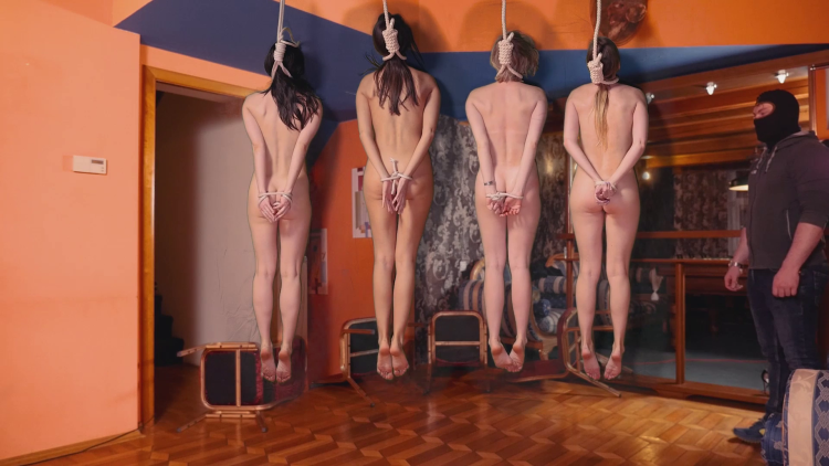 Эротическое повешение bondage