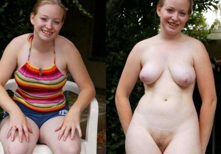 Одетые и раздетые пухлые подростки