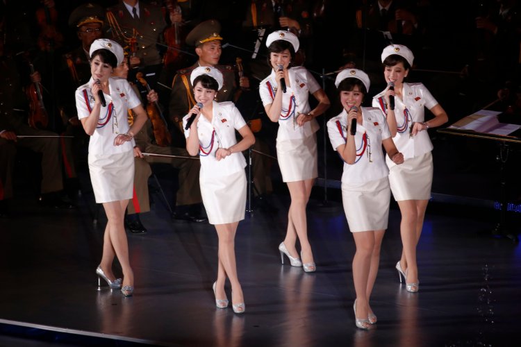 Девушки в армии Северной Кореи