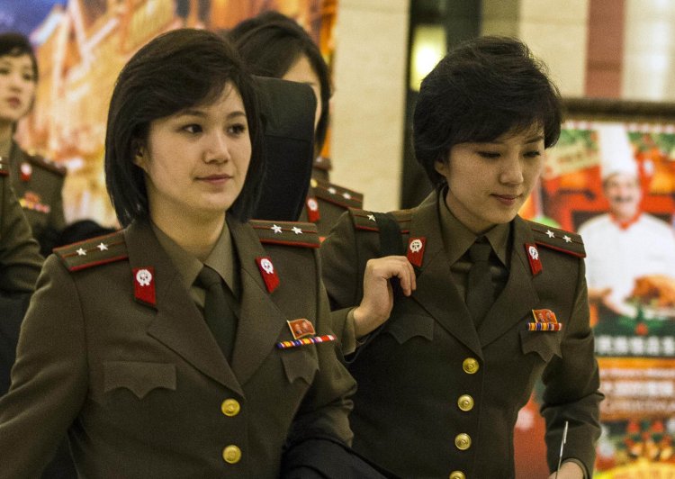 Северная Корея парад КНДР