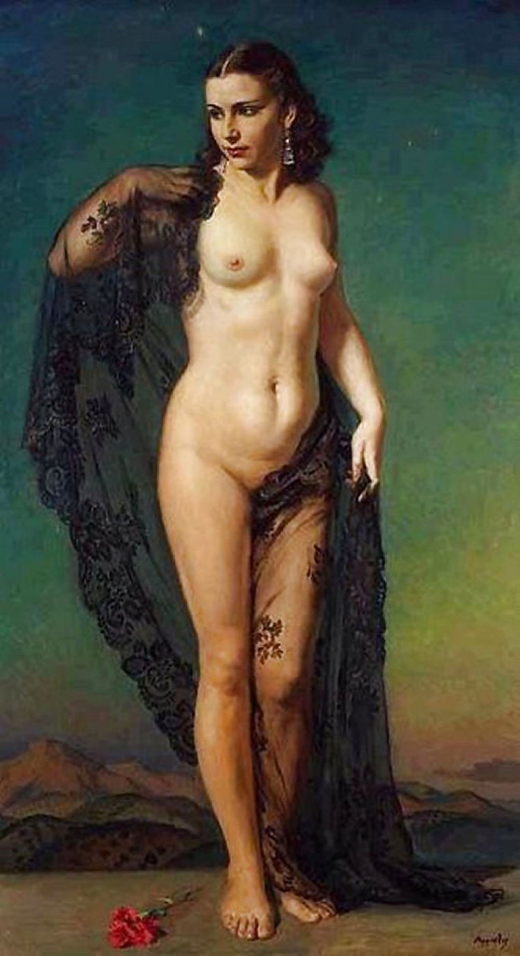 Старые картины голых женщин