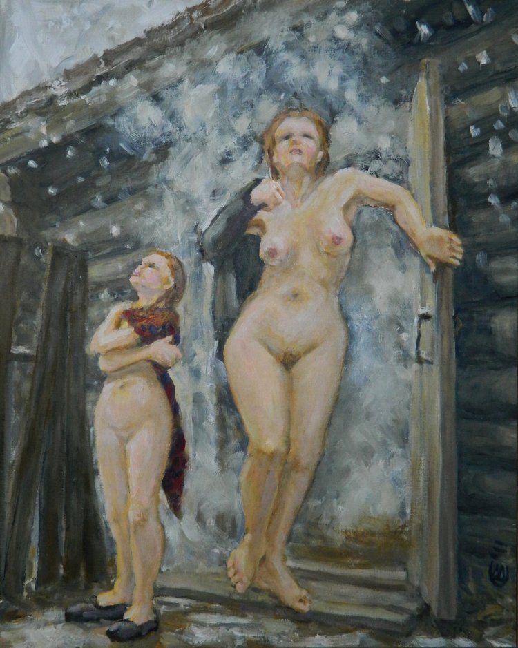 Купальщица», 1924