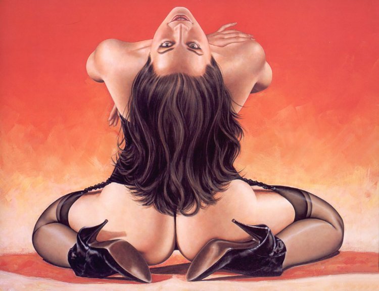 Эротические рисунки карандашом