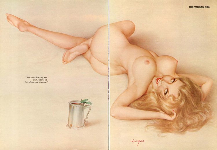 Иллюстрации в стиле ню