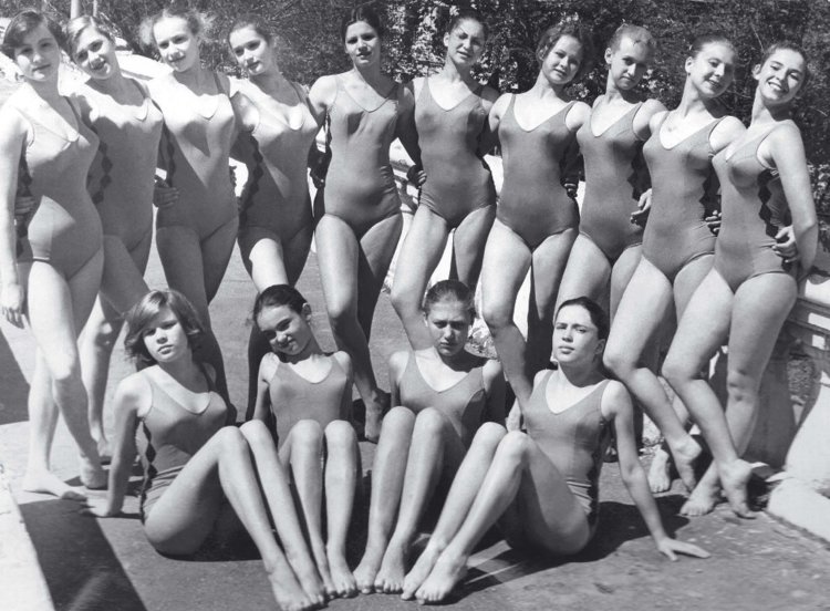 Советское черно-белое ню