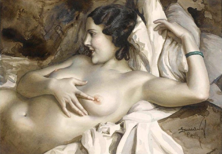 Лев Чистовский обнаженка картины