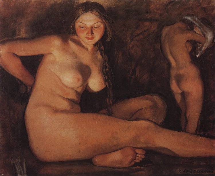 Зинаида Серебрякова баня 1926