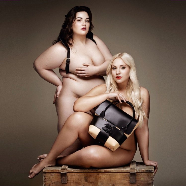 Толстые блондинки в чулках