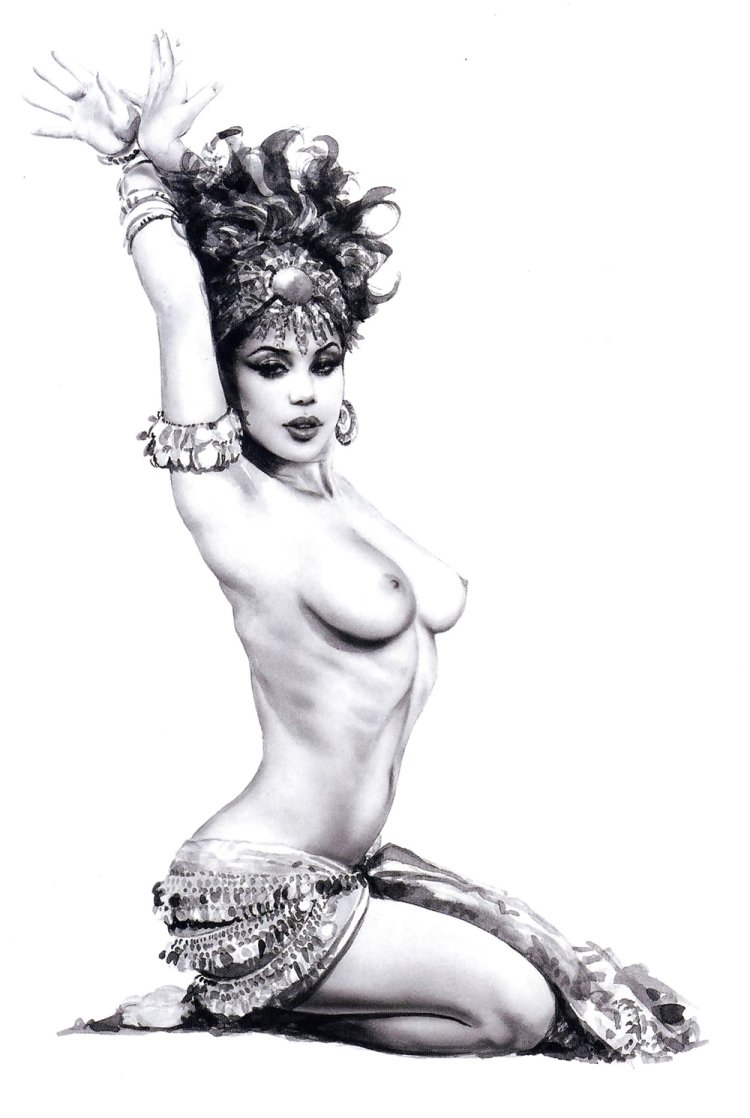 Оливия де Берардинис ню